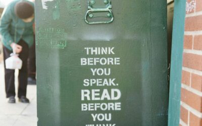 ‘Why don’t you think before before you speak?’